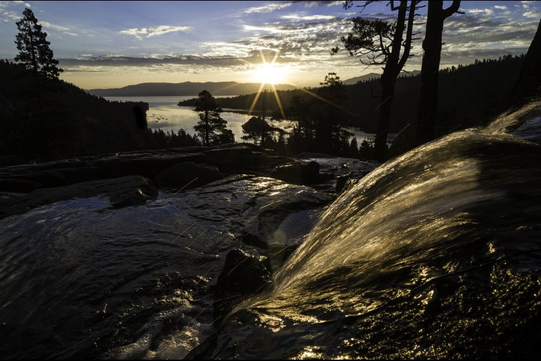 Sunrise over Eagle Falls, Lake Tahoe